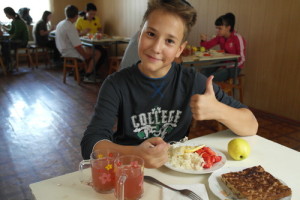 Ratibor, the son of Tatiana Elokhina, is pictured at a World ORT school in the former Soviet Union. Photo: Courtesy World ORT.