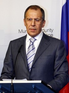 Russian Foreign Minister Sergey Lavrov met with Hamas leader Khaled Mashaal in Qatar. Photo: Sebastian Zwez.