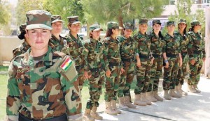 The 'Sun Girls' are fighting back against ISIS. Photo: Shafaq News.