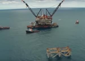 The Israeli government and energy companies reached an agreement that will allow the continuous development of major gas fields off Israel’s shores. Photo: YouTube.