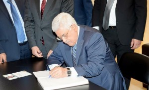 PA President Mahmoud Abbas. Photo: Facebook.
