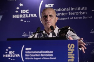 IDF Maj.-Gen. Sami Turgeman at the annual conference of the International Institute for Counter-Terrorism. Photo: Facebook.