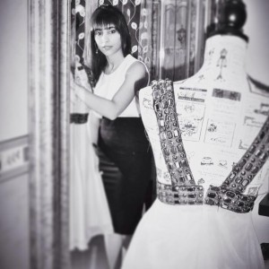 Meissene Maghni, a Toulouse fashion student who participated in Project Muza in Israel. Photo: Facebook.
