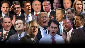The GOP presidential candidates mentioned Iran and Israel more times than all other countries combined. Photo: Facebook.
