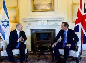 Israeli Prime Minister Benjamin Netanyahu and British Prime Minister David Cameron. Photo: Facebook.