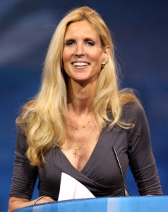 Ann Coulter stirred controversy on Wednesday after tweeting about Jews in the U.S. Photo: Wikimedia Commons.