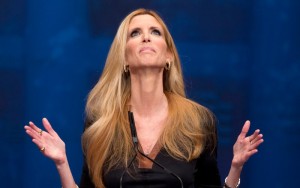 Ann Coulter, the controversial conservative pundit who aroused the ire of Jews last week when she tweeted comments perceived as antisemitic. Photo: Twitter.
