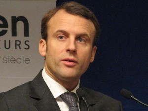 French Economy and Industry minister Emmanuel Macron visited the DLD tech conference in Tel Aviv on Tuesday. Photo: Wikimedia Commons.
