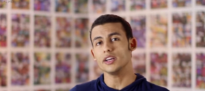 Sherif Gaber, in his clip called 'Why do you hate Israel?' Photo: YouTube/screenshot.