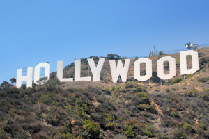 The Hollywood sign. Photo: Wikipedia.