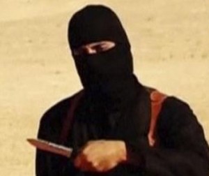 Jihadi John, a key ISIS terrorist. A British man who in 2009 traveled to Gaza with an aid convoy has been identified as a member of an execution cell formerly led by  “Jihadi John.” Photo: Screenshot.