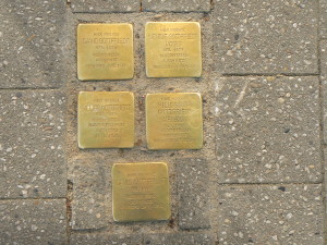 Stolpersteine in the Netherlands. Photo: Wikimedia Commons.