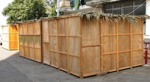 Sukkot in Jerusalem. Photo: Wikipedia.