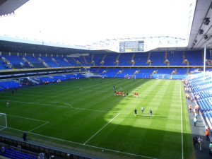 White Hart Lane, where Arsenal fans ripped up infrastructure and chanted antisemitic slurs. Photo: Wikipedia.
