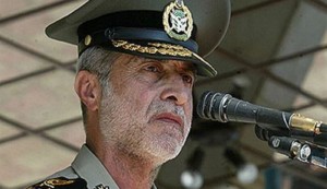 Commander-in-chief of the Iranian Army, Ataollah Salehi. He said  Iran plans to continue developing its missile program and the country's "enemies" should feel threatened. Photo: Wikipedia.