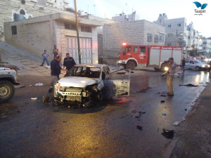 Five Americans were attacked by a Palestinian mob in Hebron. Photo: Moshe Butavya / Tazpit News Agency.
