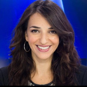 Newscaster and show host Lucy Aharish. Photo: Facebook.