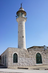 The minaret of a mosque in Yatta, Hebron. Photo: Wikipedia.
