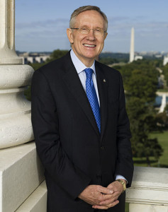 Senate Minority Leader Harry Reid reportedly twice requested a commitment from the White House to veto a UN Security Council Resolution on a Palestinian State, only to be met with silence both times. PHOTO: Wikipedia.
