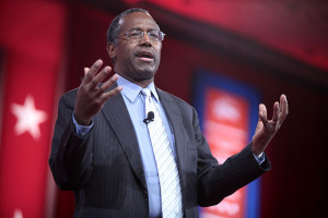 GOP candidate Ben Carson. Photo: Gage Skidmore/Wikimedia Commons.
