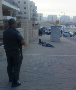 Residents of Ramat Beit Shemesh said they were in fear after today's terrorist attack. PHOTO: Twitter.