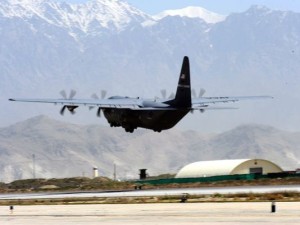 An American C-130 cargo plane crashed in Afghanistan and killed 11 people, officials said. Photo: Defense Department.