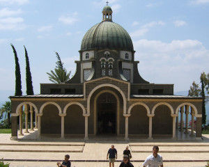 The Church of the Beatitudes in Israel. Photo: Wikipedia.