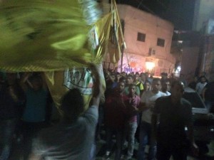 Members of the Fatah organization. Photo: Twitter. 