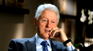 Former President Bill Clinton. Photo: Israel's Channel 2/screenshot.