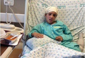 Thirteen-year-old Ahmed Manasra (pictured) was indicted Friday for attempting to murder two Israelis in an Oct. 12 stabbing attack. Credit: GPO.