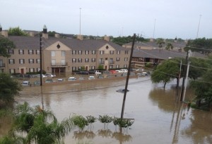 Flooding in Houston exceeded 11 inches in some areas from May 25-26. Photo: Jacob Kamaras.