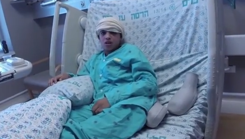 13-year-old Jerusalem stabber Ahmed Manasra. Photo: Screenshot