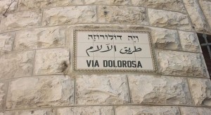 The Via Dolorosa in Jerusalem. Photo: Photo: Peter van der Sluijs/Wiki Commons.