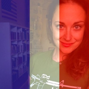 Swedish-Jewish intellectual Annika Hernroth-Rothstein, who added the French flag to her profile picture on Facebook following Friday night's terror attacks in Paris. Photo: Facebook.