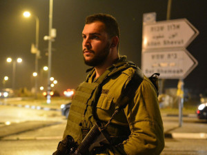 The same IDF soldier succeeded in neutralizing three terrorists in two separate attacks over the course of the past week. PHOTO: IDF Spokesperson.