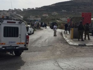 The site of Wednesday afternoon's stabbing attack in the Hebron hills. Photo: Har Hebron Regional Council.
