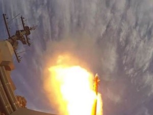 The Israeli Navy carried out a successful test of the Barak-8 naval missile interceptor system. Photo: IDF Spokesperson.