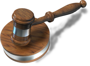A gavel. Combating BDS through legislation comes in different forms. Photo: Wikipedia.