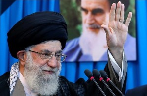 Iranian Supreme Leader Ayatollah Ali Khamenei said Tehran should "exercise care the other party implements its commitments." Photo: Wikimedia Commons. 