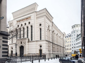 Synagogues across Sweden, such as the Great Synagogue of Stockholm (pictured), have shut down as a precautionary measure against a possible terrorist threat. Photo: Wikimedia Commons.