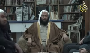 Jordanian cleric Ali Hassan Al-Halabi (pictured) said the perfidious killing of Jews by Palestinians was forbidden by Islamic law. PHOTO: Screenshot from  MEMRI video.