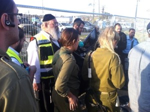 The Israeli emergency response group ZAKA responds to Sunday's fatal stabbing attack in Gush Etzion. Photo: Courtesy ZAKA.