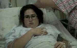 13-year-old Liam Yutko, who was wounded in a stabbing attack in Kiryat Gat on Saturday night. Photo: Screenshot.