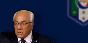 Italian Football Federation President Carlo Tavecchio. Photo: YouTube/screenshot.