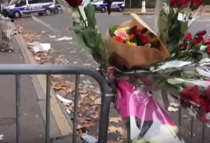 The aftermath of Friday's bloodbath in Paris. Photo: YouTube/Screenshot.
