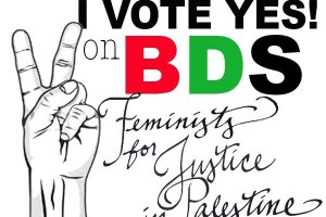 Feminists for Justice in Palestine spearheads the BDS resolution that was adopted by the NWSA. Photo: Facebook.