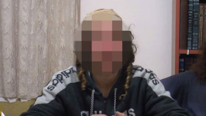 One of the Jewish youths arrested in connection with the Duma murders. Photo: Screenshot.