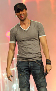Enrique Iglesias is performing in Israel this week and next. Photo: Wikipedia.