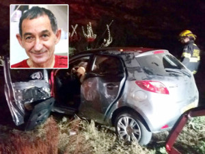 Alexander Levlovich, who was killed on Rosh Hashanah, when his car was pelted with rocks. Photo: Jerusalem Fire Dept. 