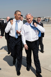 President Barack Obama and Israeli Prime Minister Benjamin Netanyahu in Israel in 2013. A senior IDF official said that Israel doesn't move a centimeter in Syria without letting Washington know. Photo: White House.